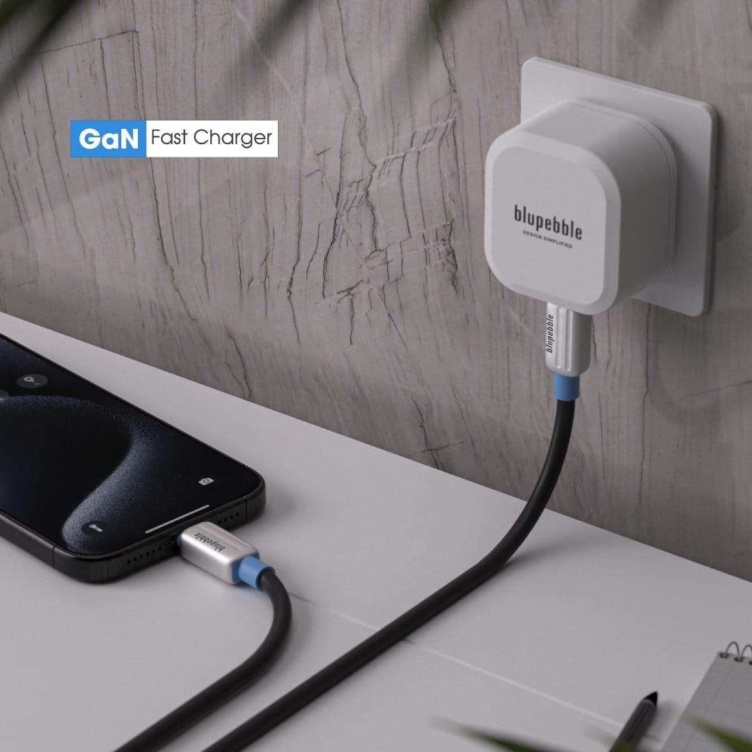 BluPebble Single Port PD GaN Fast Charging Charger 30W - Image 6