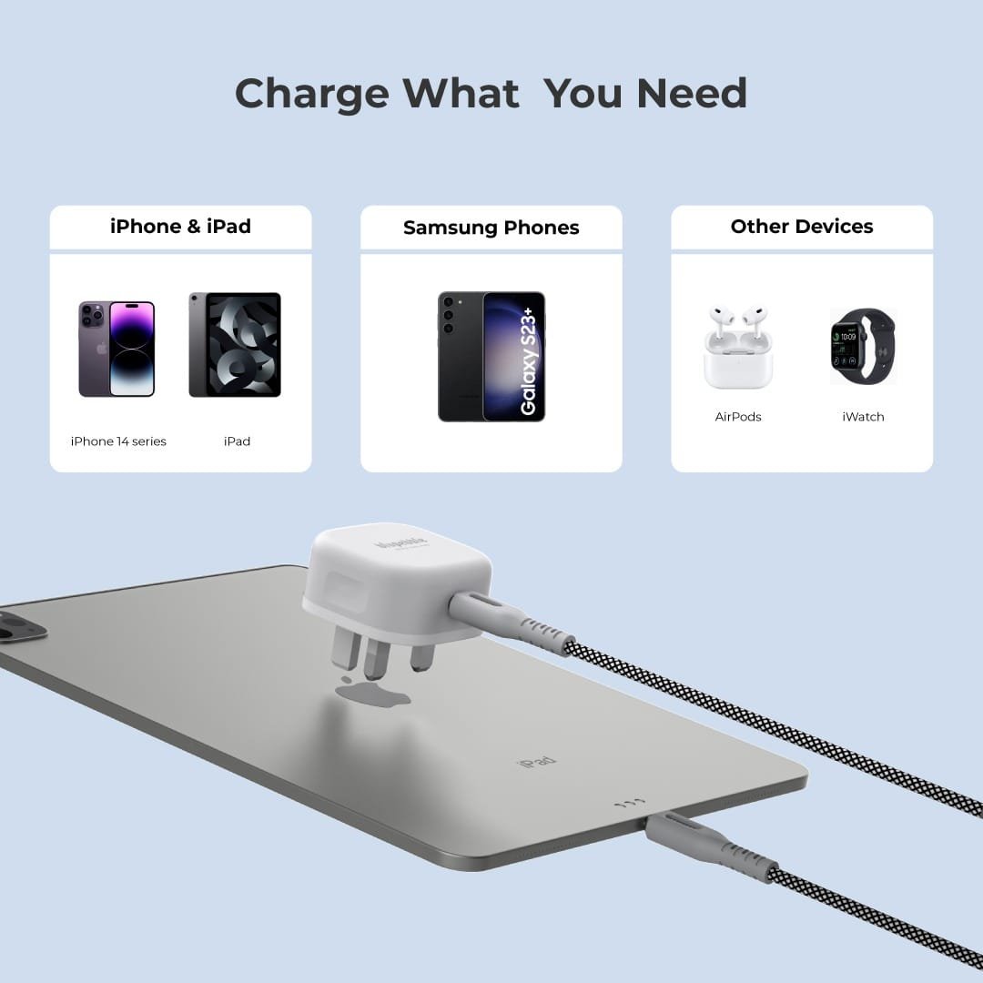 BluPebble Single Port PD GaN Fast Charging Charger 30W - Image 4