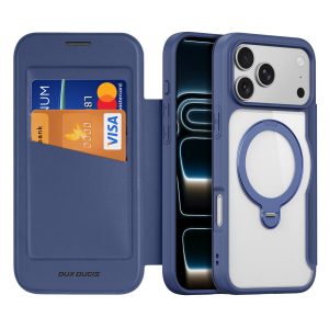 DUX DUCIS IPHONE 17 PRO SKIN X PRO CASE WITH MAGNETIC STAND BLUE SKIN-X0506