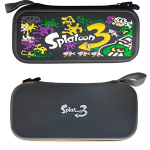 Show off your Splatoon style with the Nintendo Switch Splatoon 3 Case in sleek gray.