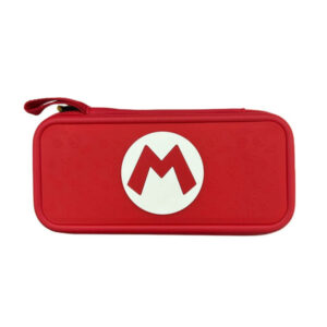 Bring vibrant Nintendo nostalgia wherever you go with the Super Mario Red Case for Nintendo Switch.