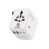 Stay powered wherever you go with the SWISS MILITARY 35W Travel Adapter GAN II Super Charger in sleek white.