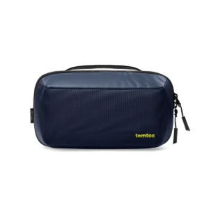 Stay effortlessly organized with the TOMTOC Navigator T13 Accessory Pouch in Navy Blue (T13M1B1)