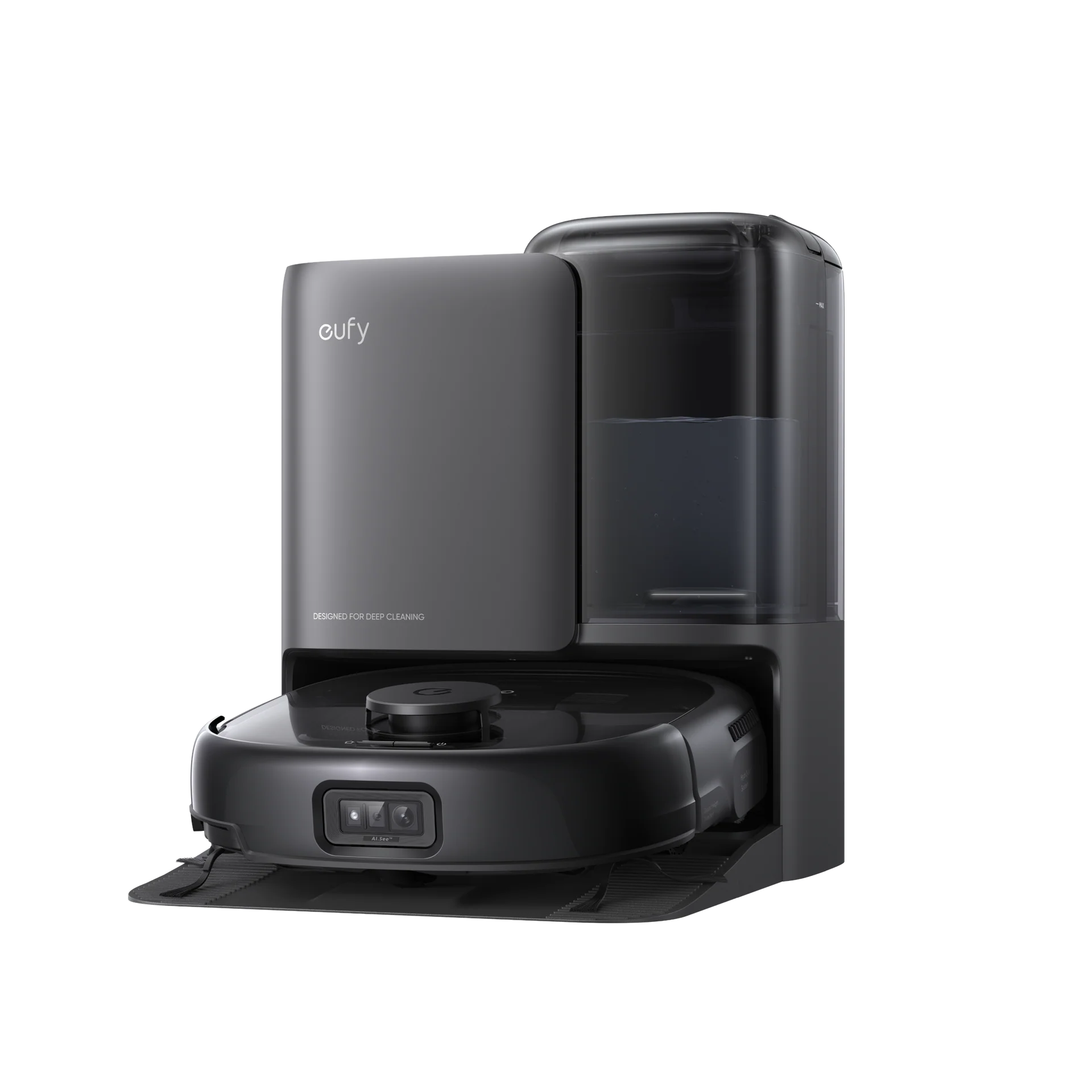 EUFY ROBOT VACUUM OMNI E25 HYROJET WITH 20000PA TURBO SUCTION BLACK T2353V11