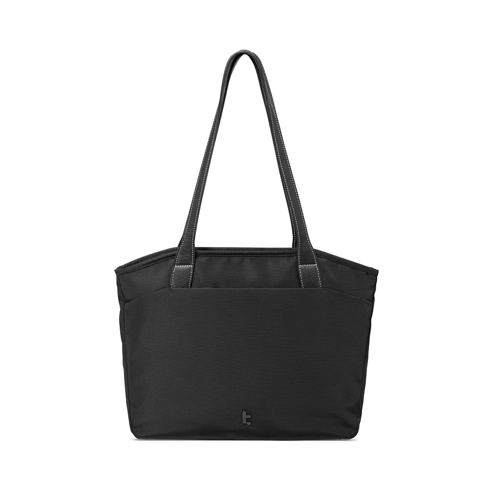 The TOMTOC Versatile T23 Laptop Tote Bag in Black is where sophisticated style meets everyday practicality.