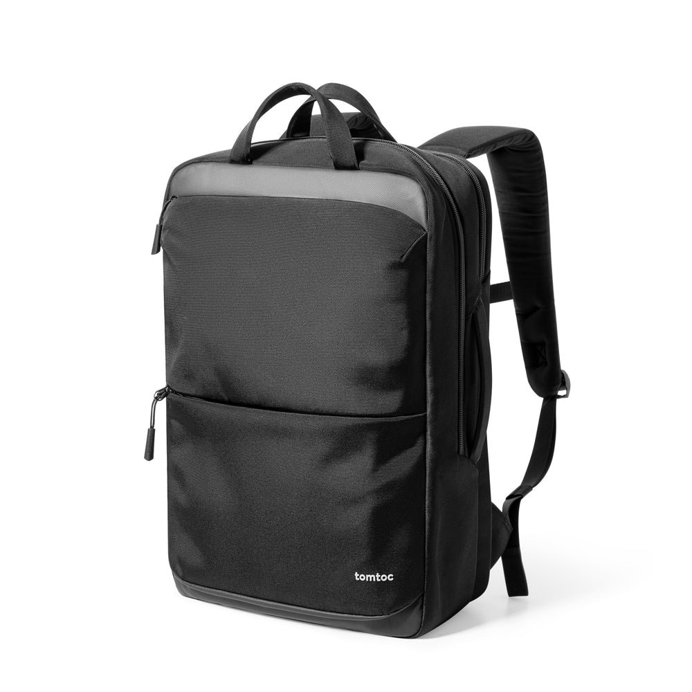 Tomtoc Navigator T71 15.6-inch Laptop Backpack (Black, T71M1D1) - Sleek and Durable Travel Companion - Image 2