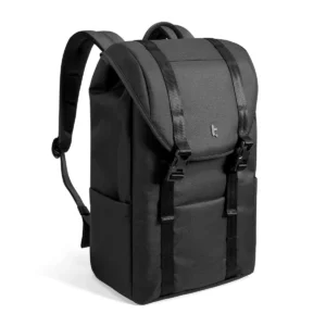 Embrace a blend of timeless style and modern functionality with the TOMTOC VintPack TA1 Laptop Backpack.