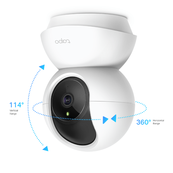TP-Link Pan/Tilt Home Security WiFi Camera - Tapo TC70 - Image 2