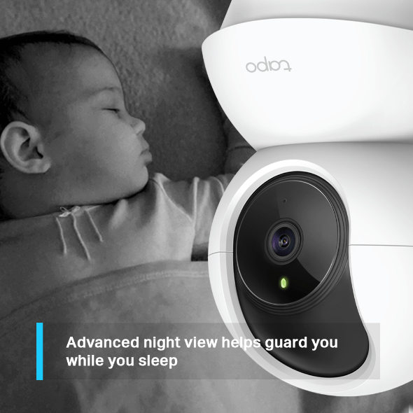 TP-Link Pan/Tilt Home Security WiFi Camera - Tapo TC70 - Image 6