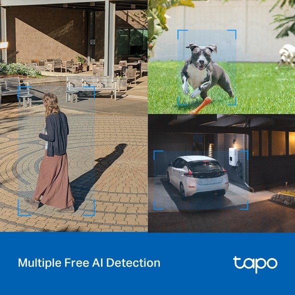 TP-Link Outdoor Pan Tilt Home Security WiFi Camera - Tapo C520WS - Image 8