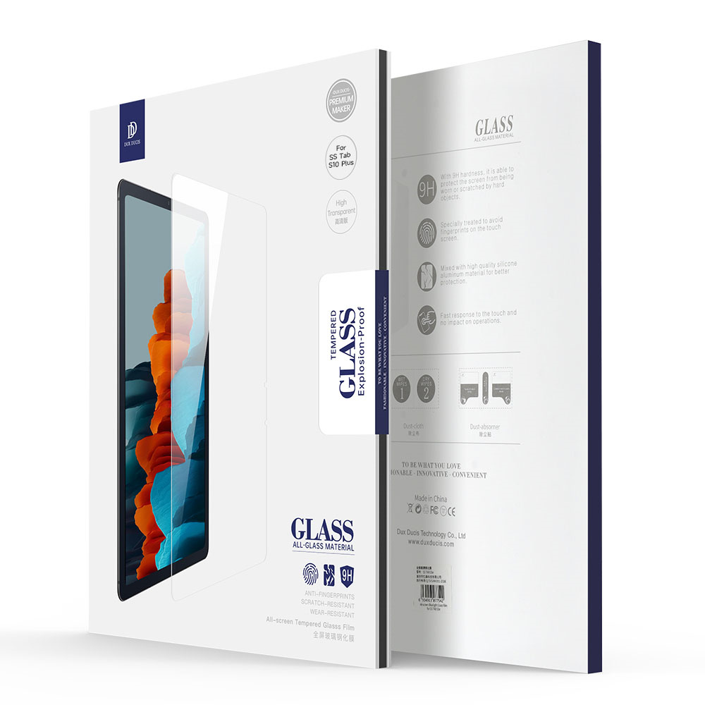 Protect your Samsung tablet with precision and clarity using the DUXDUCIS Clear Glass Screen Protector.