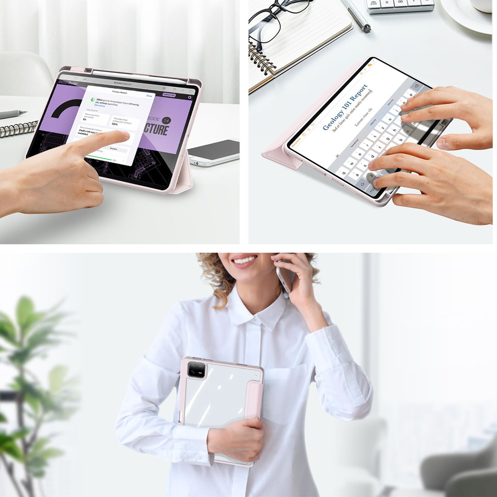 DuxDucis Toby Case for Xiaomi Pad 6/6 Pro - Elegant Protection TOBY016 - Image 6