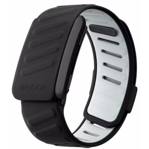 WHOOP 5.0 OFFICIAL SILICONE WRIST BAND STRAP BLACK