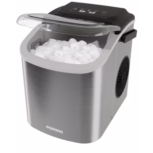 PORODO LIFESTYLE INSTANT BULLET ICE MAKER 1.2L WATER TANK SILVER PDHZB12SL