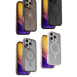 Bluepebble iPhone 16 Series Hybrid Matte Case with MagSafe - Stylish and Durable Protection