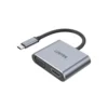 Enhance your display setup with the UNITEK USB-C to HDMI & VGA Adapter (Model: V1126A)