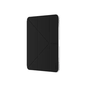 MUTURAL IPAD AIR 13 INCH (M2) QING YA SERIES FOLIO CASE WITH HIDDEN STYLUS SLOT BLACK