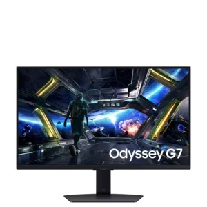 SAMSUNG 32 INCH ODYSSEY G7 FHD 180HZ 1MS GAMING MONITOR WITH ERGONOMIC STAND LS32DG702EMXUE