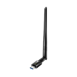 Cudy 1300Mbps High-Gain WiFi USB 3.0 Adapter with High-Gain Antenna (WU1400) - Enhanced Wireless Range and Speed