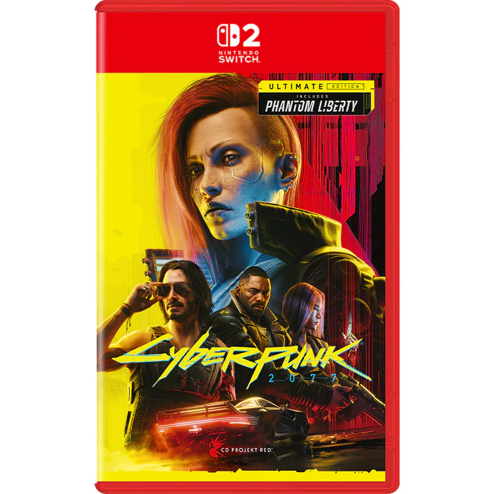 Step into the future of immersive gaming with the Nintendo Switch 2 Cyberpunk 2077 Unlimited Edition Game CD.