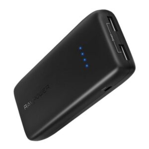RAVPOWER 12000MAH POWER BANK BLACK RP-PB065