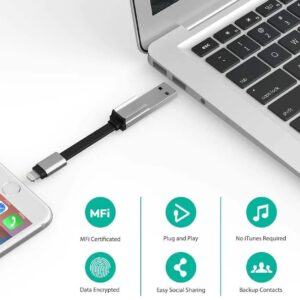RAVPOWER IPHONE FLASH DRIVE 128GB RP-IM013
