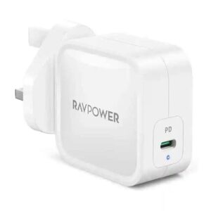 RAVPOWER PD PIONEER 61W WALL CHARGER WHITE RP-PC112