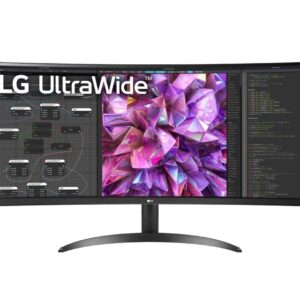 LG 34 INCH CURVED ULTRAWIDE QHD MONITOR 34WQ60C-B