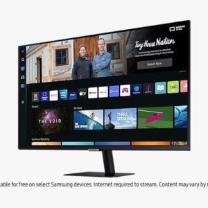 SAMSUNG 27" M5 FLAT MONITOR FULL HD WITH SMART TV EXPERIENCE LS27BM500EMXUE