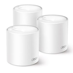 TP-LINK 3 PACK WHOLE HOME MESH WIFI 6 ROUTER DECO X50 AX3000