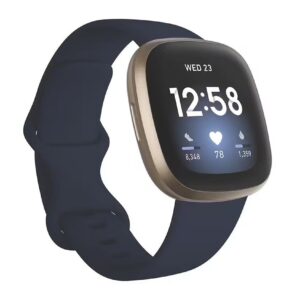 FITBIT VERSA 3 MIDNIGHT/SOFT GOLD ALUMINUM FB511GLNV