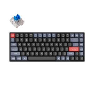 KEYCHRON K2 PRO 84 KEYS KEYCHRON K PRO MECHANICAL KEYBOARD WHITE BACKLIGHT BLUE SWITCHES K2P-G2