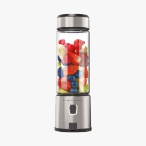 POWEROLOGY 6 BLADE PORTABLE JUICER 450ML BLACK P6BPJB
