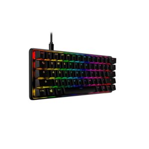 HYPERX ALLOY ORIGINS PBT DURABLE DOUBLE SHOT PBT MATERIAL KEYBOARD BLUE CLICKY PS5/PS4/XBOX ENGLISH