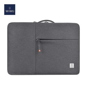 WIWU ALPHA DOUBLE LAYER SLEEVE BAG 15.6" GRAY