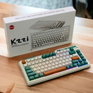 KZZI ETERNITY TACTILE SWITCH KEYBOARDRGB TRI-MODES HOT-SWAP TIMING MACHINE K75 PRO