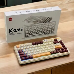 KZZI ETERNITY TACTILE SWITCH KEYBOARDRGB TRI-MODES HOT-SWAP MOUSSE K75 PRO