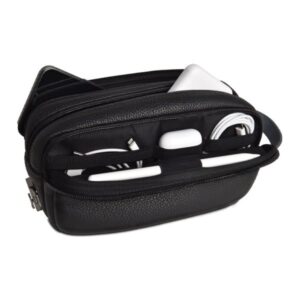 WIWU SALEM ANTI THEFT TRAVEL POUCH BLACK