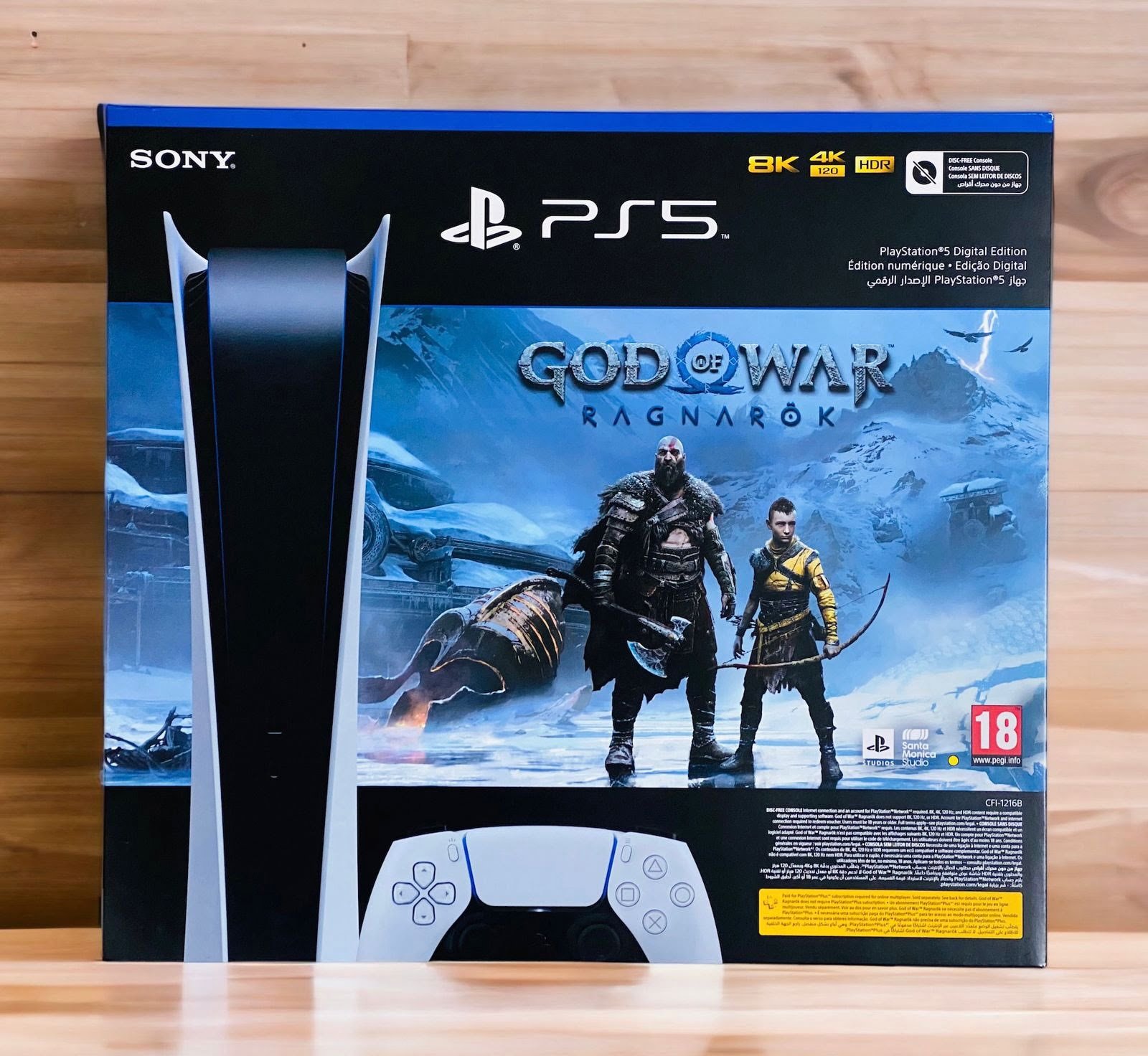 SONY PLAYSTATION 5 8K DIGITAL GOD OF WAR RAGNROK CFI-1216B - Image 2