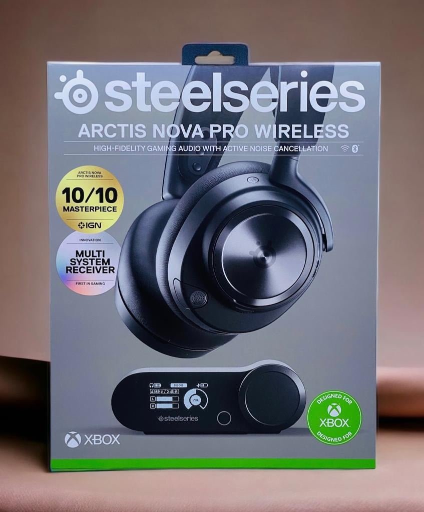STEELSERIES ARCTIS NOVA PRO WIRELESS X GAMING HEADSET BLACK 61521 - Image 2