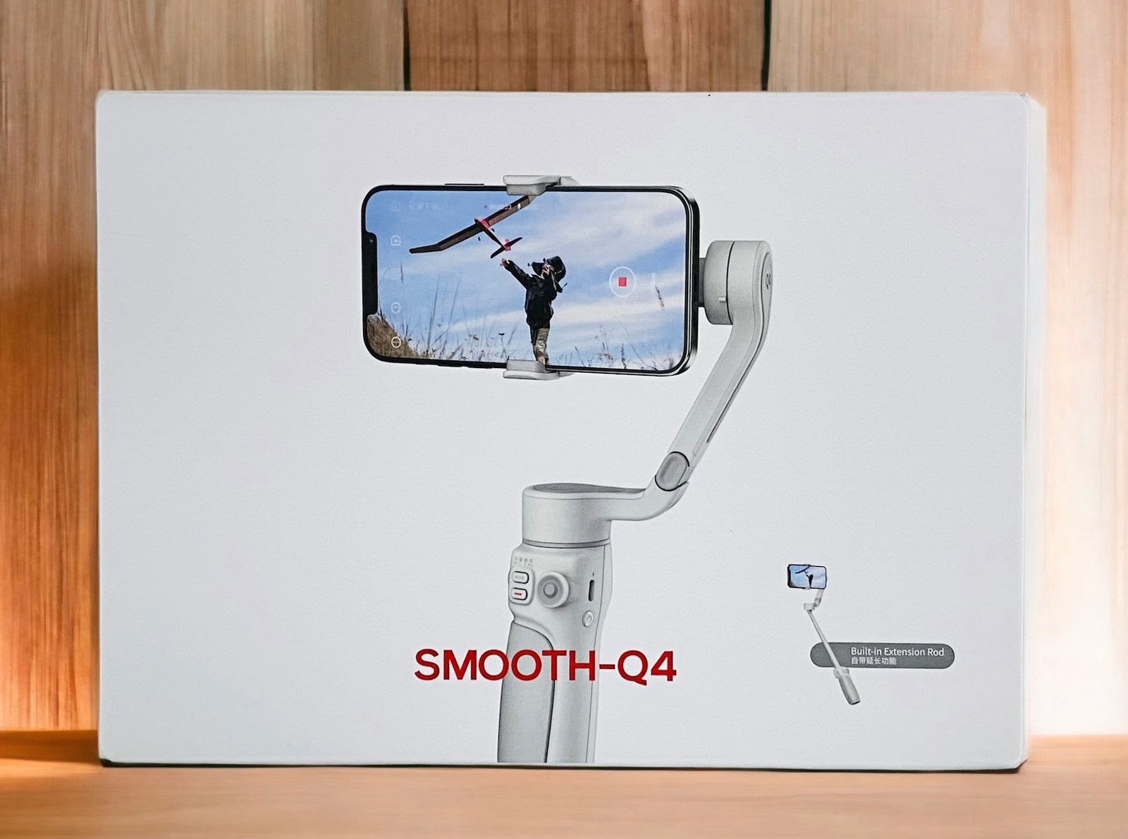 ZHIYUN SMOOTH-Q4 SMARTPHONE GIMBAL STABILIZER WHITE - Image 3