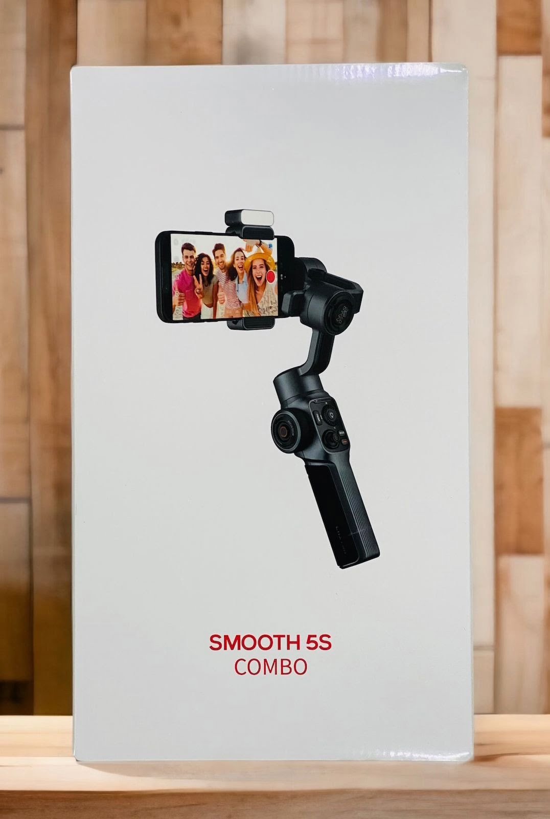 ZHIYUN SMOOTH 5S COMBO 3-AXIS GIMBAL STABILIZER MAGNETIC LIGHT FOR SMARTPHONE GREY - Image 3