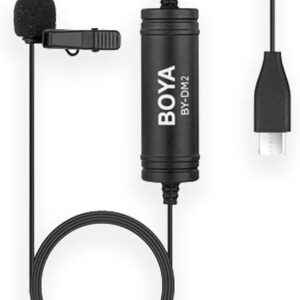 BOYA DIGITAL LAVALIER MICROPHONE WITH TYPE-C BY-DM2