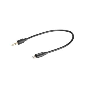 BOYA LIGHTNING TO MALE AUDIO CABLE 3.5mm BY-K1