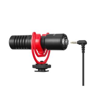 BOYA SHOTGUN MICROPHONE WITH HEADPHONE JACK BY-MM1+