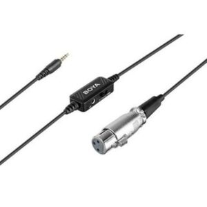 BOYA XLR 3.5mm PLUG MICROPHONE CABLE BY-BCA6