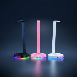 RAZER BASESTATION V2 CHROMA ENABLED HEADSET STAND/USB 3.1& 7.1 SURROUND SOUND