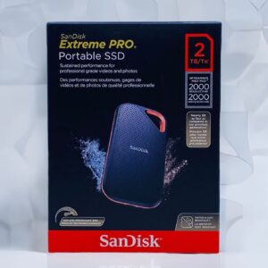 SANDISK EXTREME PRO PORTABLE SSD 2TB SDSSDE81-2T00-G25