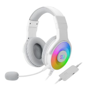 REDRAGON PANDORA WHITE VIRTUAL 7.1 RGB GAMING HEADSET W/ADAPTER H350WRGB