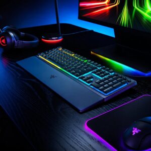 RAZER ORNATA V3 - LOW-PROFILE MECHA-MEMBRANE RGB KEYBOARD (CLICKY) RZ03-04460100-R3M1